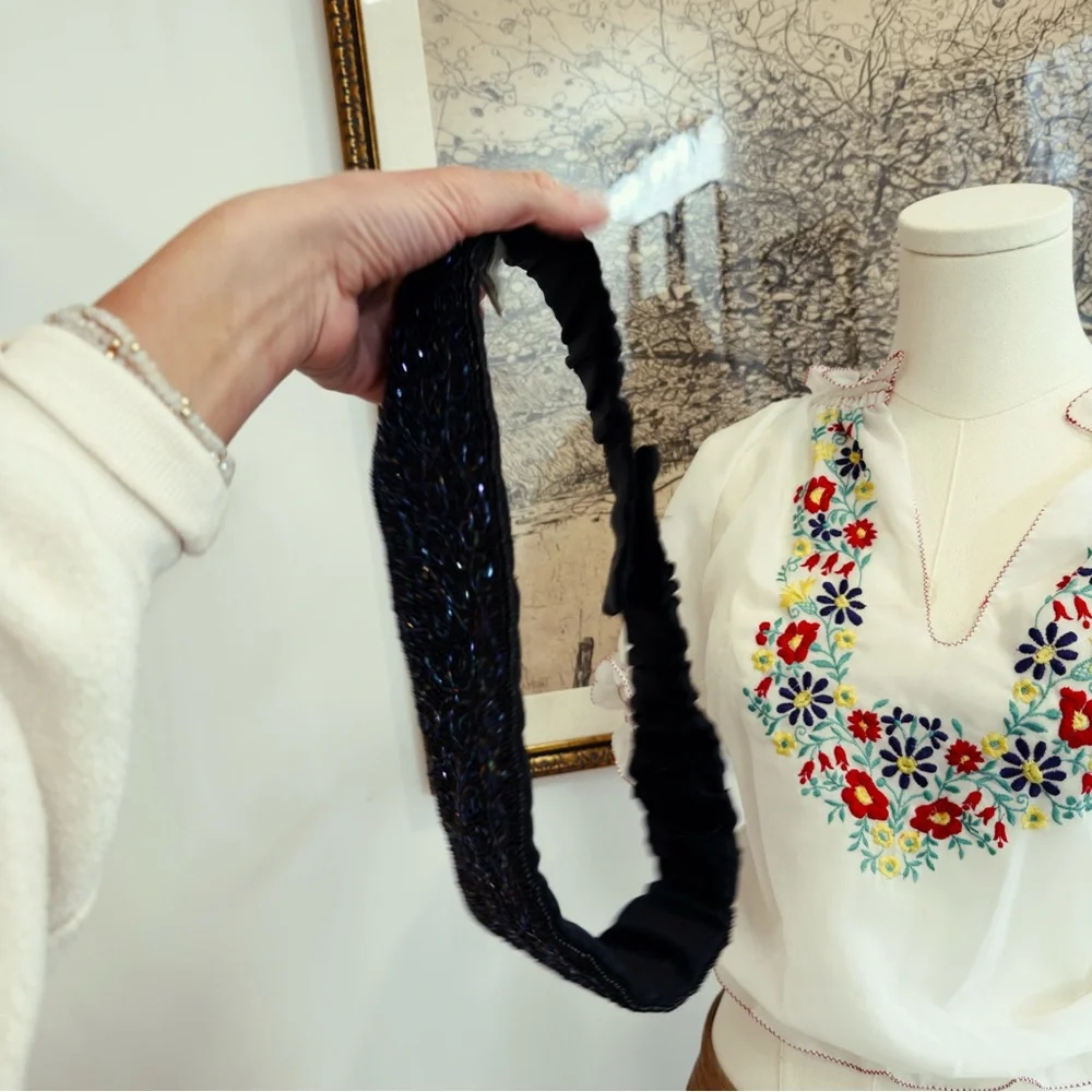 ✨ FREE PEOPLE beaded waist belt